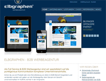 Tablet Screenshot of elbgraphen.de